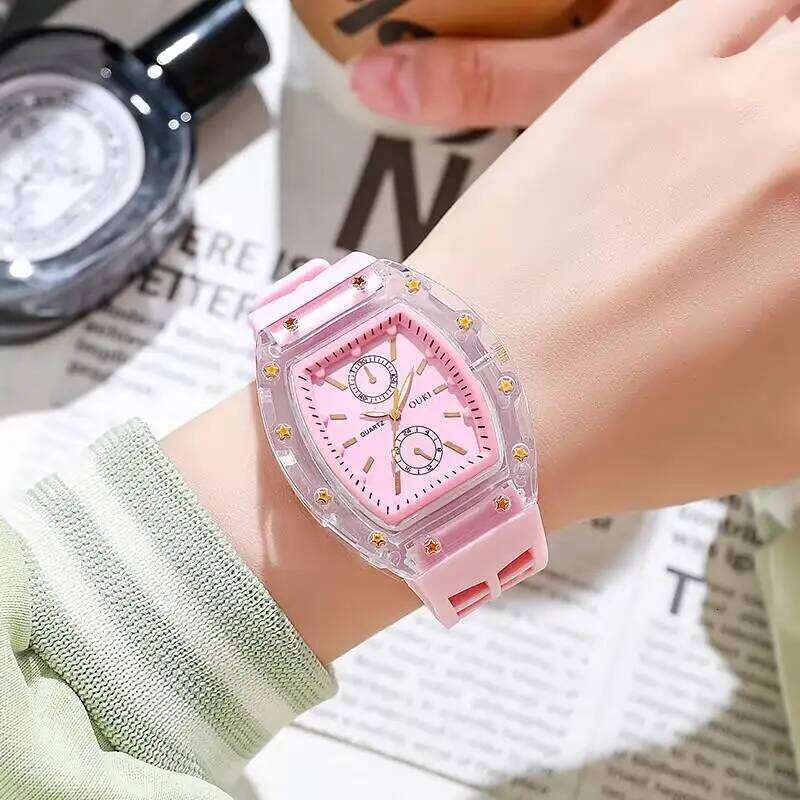 Fashion Women Watches Casual Silicone Strap Analog Quartz Watch for Girls Gift Reloj MujerWithout Box Z260206