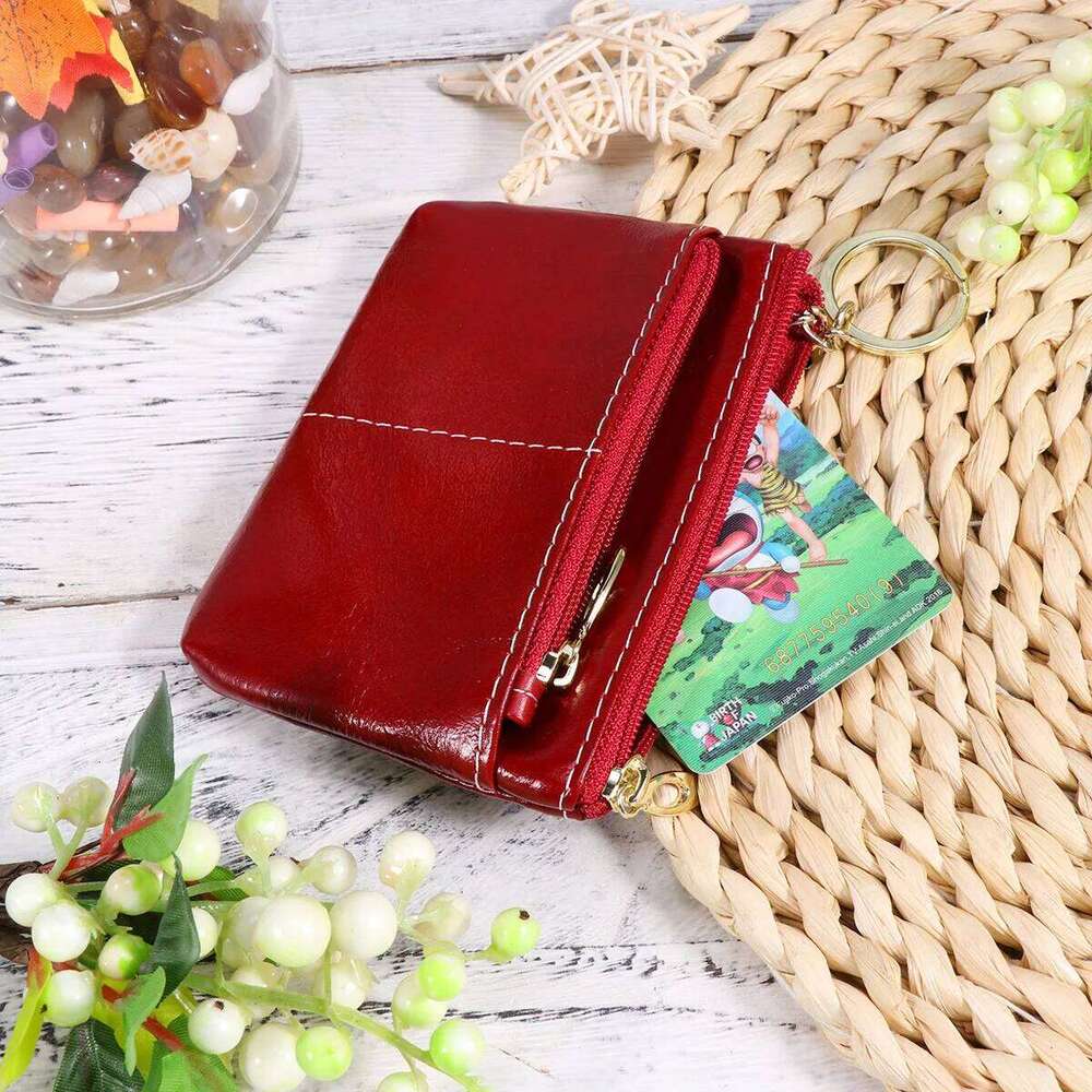 Brown Vintage Women Zipper Wallet Large Capacity Coin Purse Multifunctional Casual Use Female Credit Card Holder Change Y260206