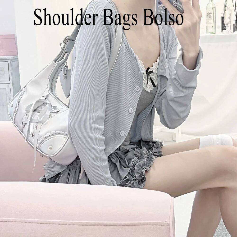 2025 New Fashion Ita Japanese Cute Transparent Versatile Shoulder Bags Bolso JK Uniform Bag Tote Handbag Y260205