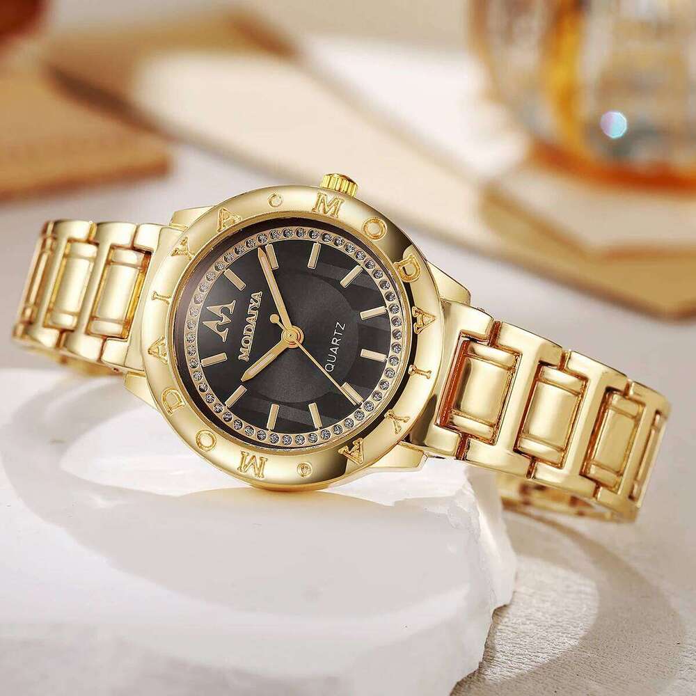 Luxury Rhinestone Women Watches Fashion Stainless Steel Strap Wristwatch For Ladies Clock Reloj Mujer Z260206