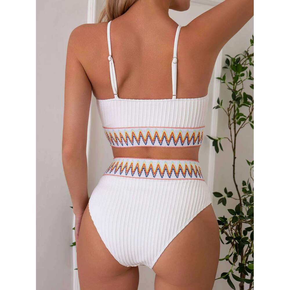 "2025 New Arrival: Stylish Padded Bikini Set - Sleeveless Two-Piece Swimsuit for Women" Z260206