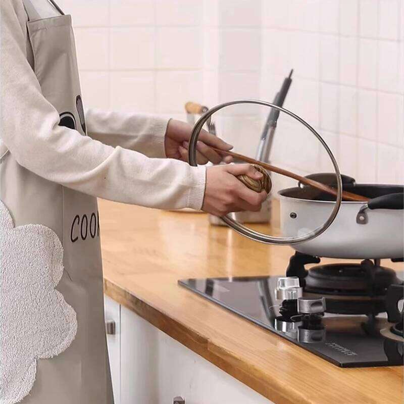Household Cooking Men Women Oil-Proof Waterproof Adult Waist Fashion Coffee Overalls Apron Kitchen Supplies S260205