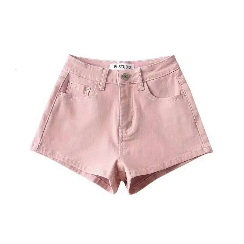 Denim Women's Summer New Korean Elastic Tight Jean Hot Pants Booty Shorts H260206