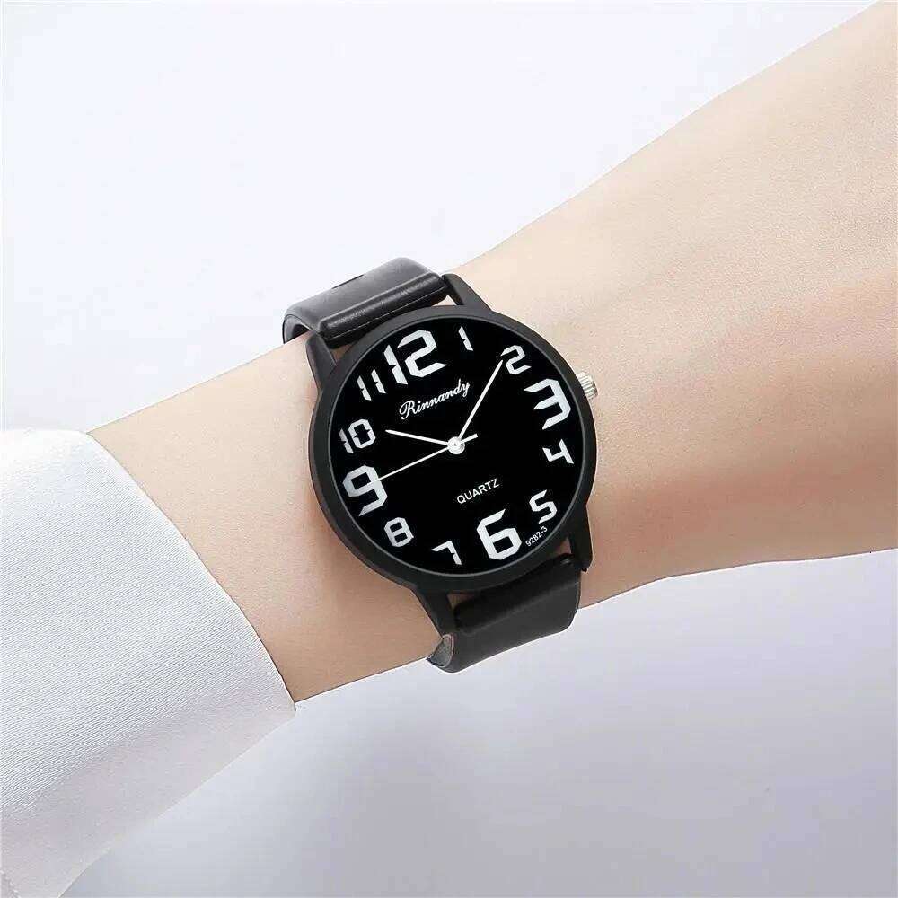 Casual Silicone Band Women Sports Watches Arabic Dial Quartz Wristwatch Ladies Clock Reloj Mujer Z260206