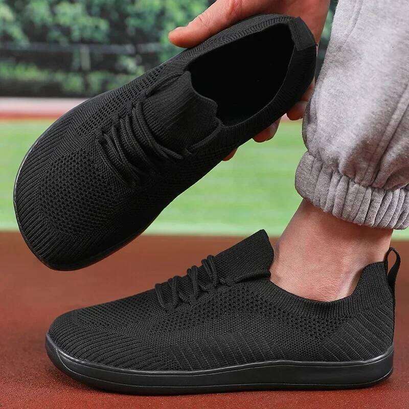 Women's Casual Lightweight Mesh Breathable Cool Summer Fashionable Big Toe Flat Shoes Comfortable Non Slip Woman Sneakers