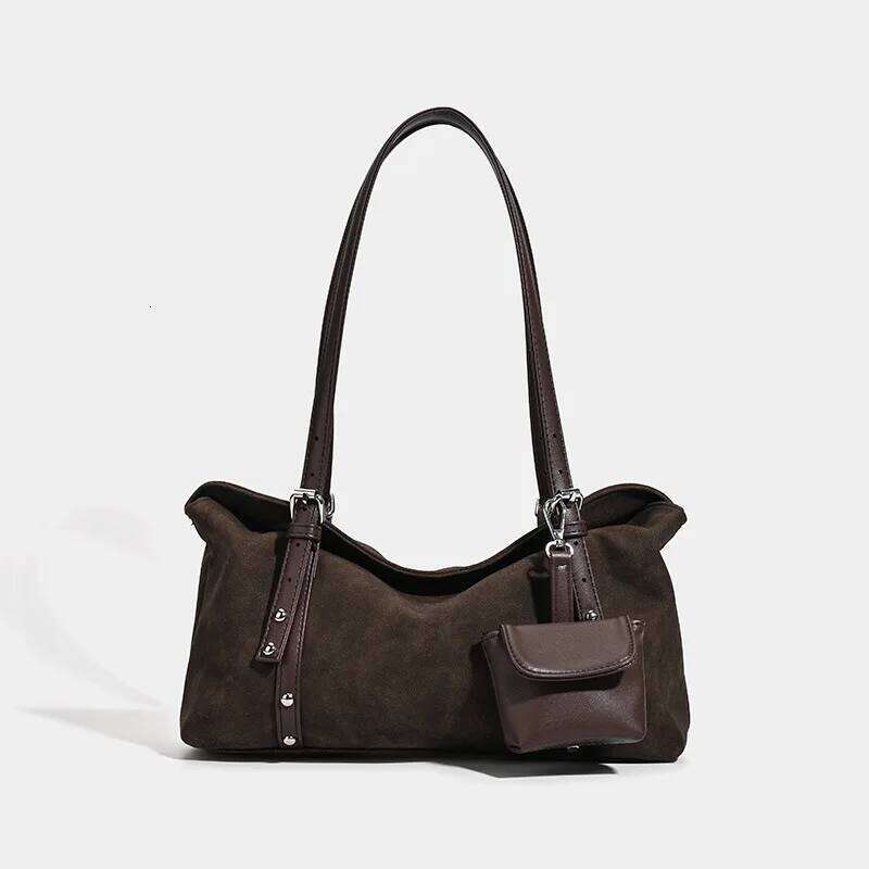 New Vintage Design Top Layer Single Shoulder Versatile Autumn Winter Crossbody for Commuting Square Shape Leather Bag Y260205