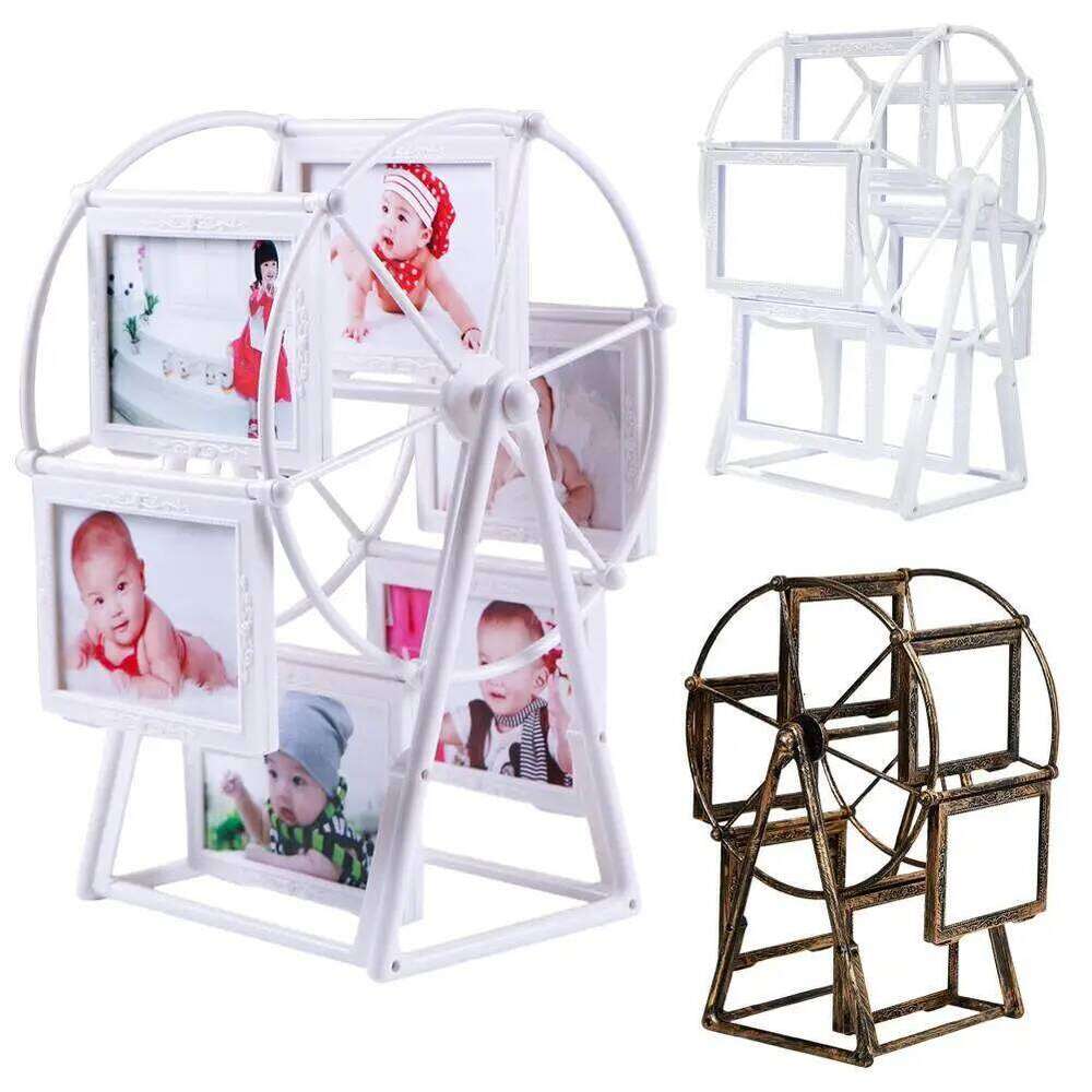 European Style Ferris Wheel Growth Memorial Home Decor Gift - Baby Photo Display Frame S260205