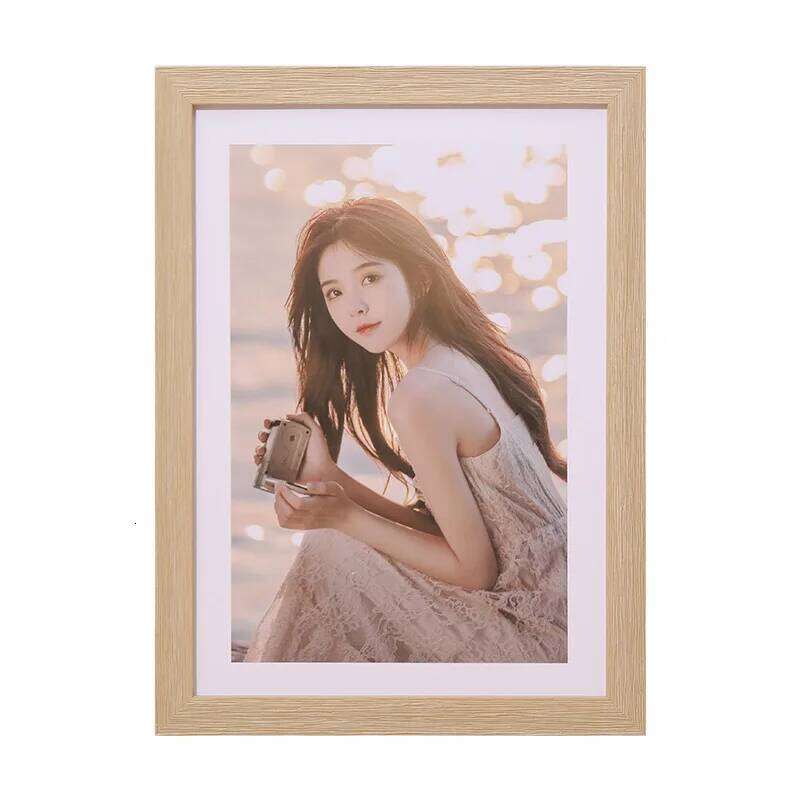 Simple Photo Frame: 6 8 10 inch, children's A4 word picture frame, art work decoration photo frame S260205