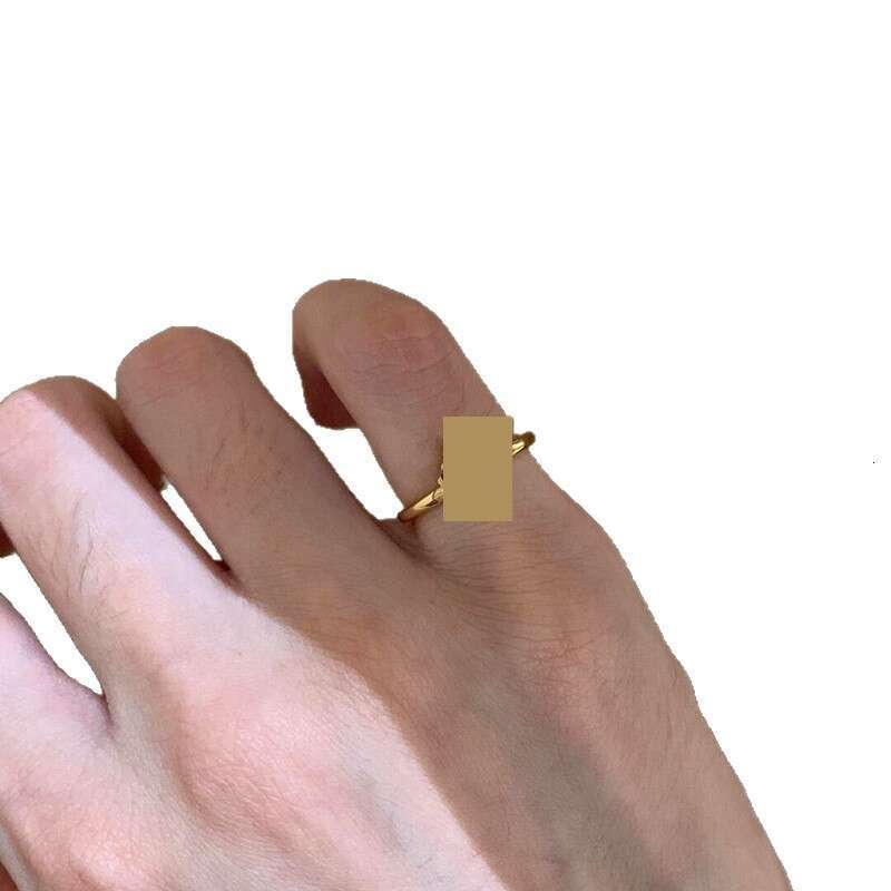 Xiaohongshu Hot-Selling Seal Iris Flower Ruby for Women Ancient Court Style Brushed Ring One Piece Dropshipping