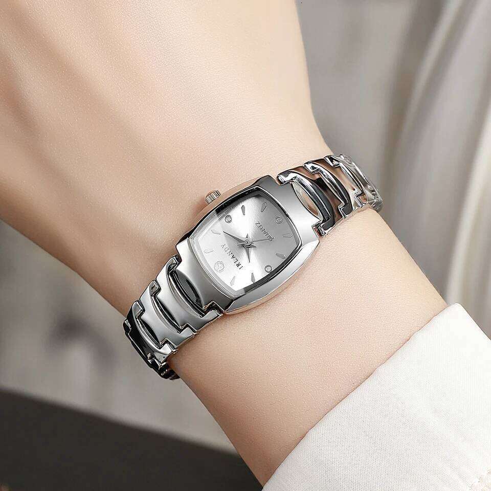 Elegant Women Watches Fashion Square Analog Quartz Watch For Ladies Wristwatch Clock Reloj MujerWithout Box Z260206