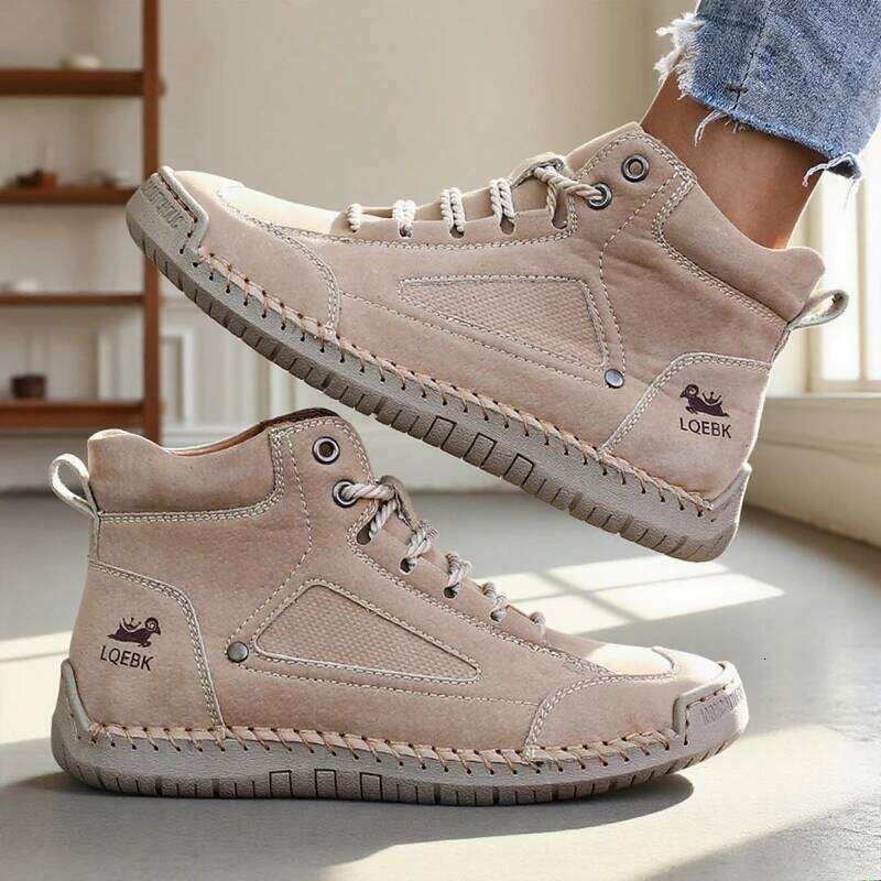 New Handmade Women Casual Slip on Loafers Breathable Leather Flats Fashion Moccasins Tooling Shoes Plus Size