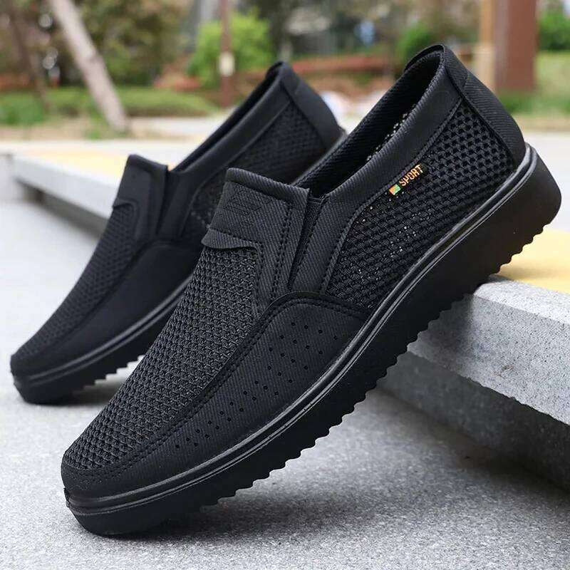 Fashionable Comfortable Casual Sneakers Lightweight And Breathable Summer Mesh Men'S Free Shipping Shoes
