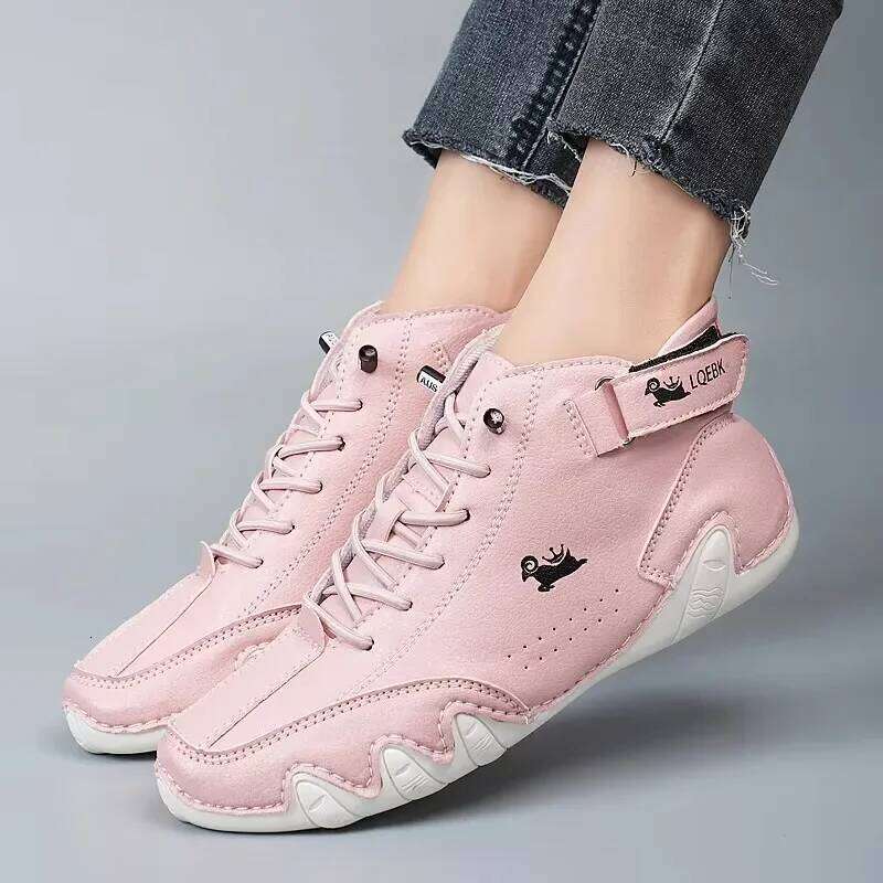 Summer Women's Fashionable Female Designer Women Shoes Breathable Lightweight Comfortable White Motorcycle Boots Sneakers