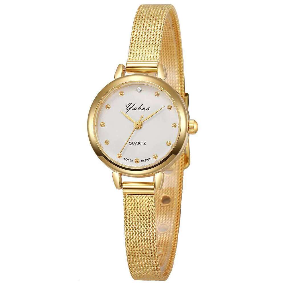 New Arrival Light Luxury Fashion Mesh Dot Quartz Watch Women for Christmas and Halloween Gifts Z260206