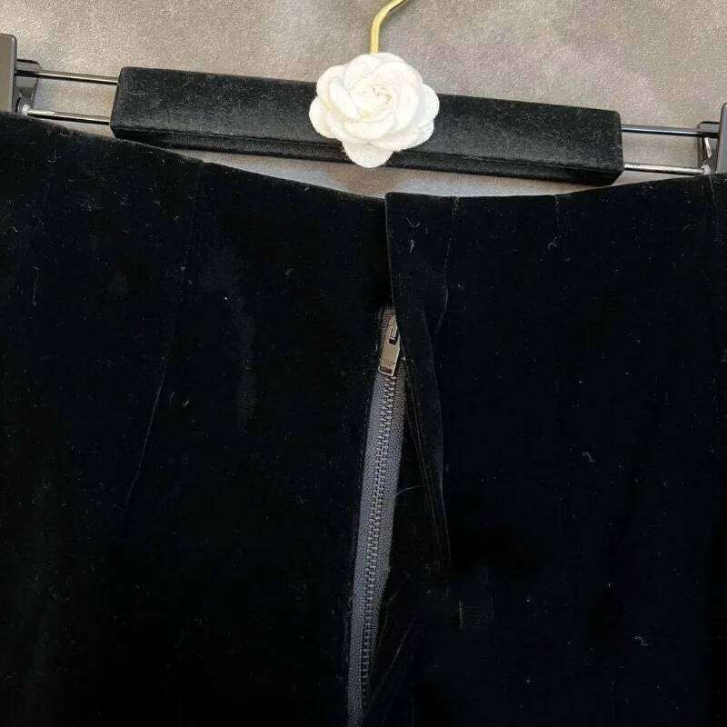 Black Skinny Shorts Women Zipper-Fly High Waist Trouser Hot Girls European Y2k Temper Fashion Autumn Ladies Sexy Vintage H260206