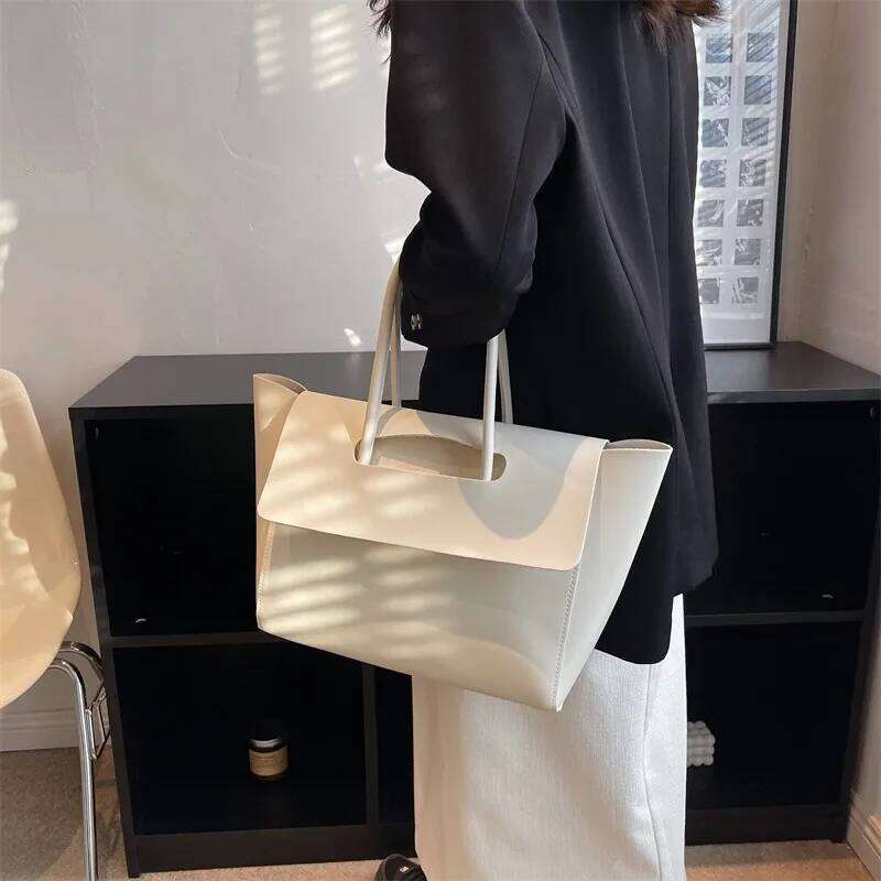 New Fashion Women's Handbags Retro Design Ladies Shoulder Underarm Luxury Soft PU Leather Top-Handle Women Hand Bags Y260205