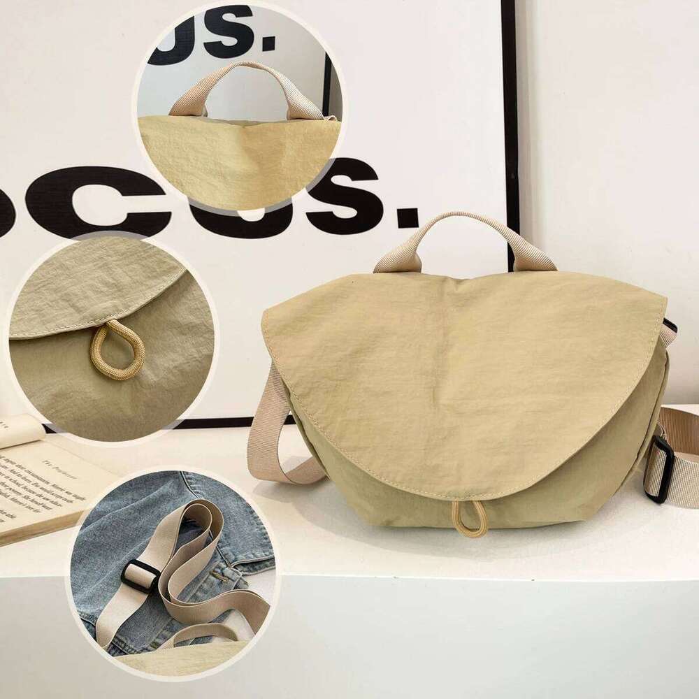 Fashion Dumpling Commuting Crossbody Versatile Canvas Tote Student School Women's Bags Mob XJ260129