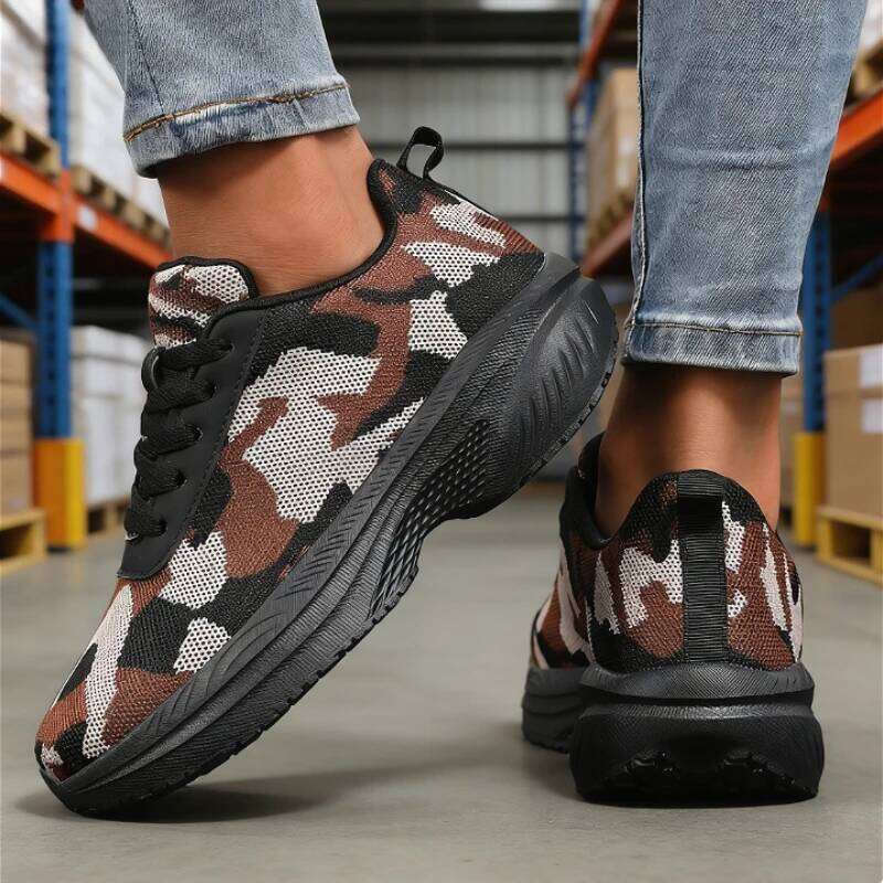 Modern Camouflage Women's Casual Shoes Breathable Platform Non-slip Sneakers Lightweight Mesh Comfort Footwear for Women