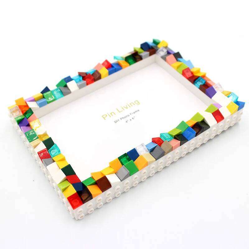 DIY children's building block creative photo frame setting table S260205
