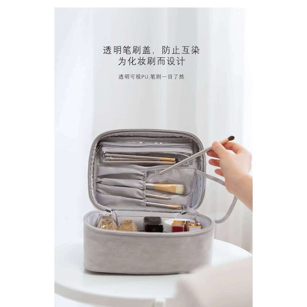 Fashion Cosmetic Makeup Bags Travel Organizer Necessary Beauty Case Toiletry Bag Bath Wash Make up Box Y260206