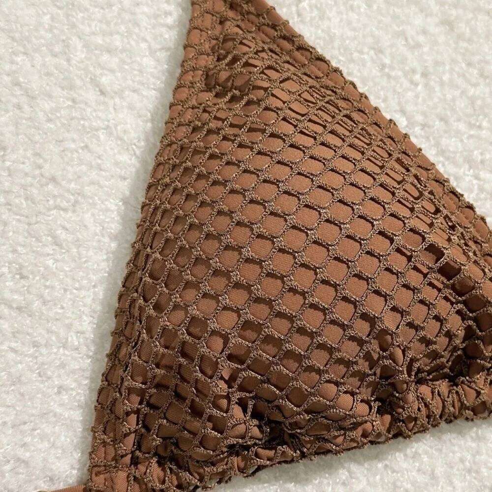 Casual Mesh 3 in 1 Swimwear Set Slim Fit Lace Up Bikini Bathing Suit Beachwear Clothing Deep-V Sleeveless Swimsuit Vacation Z260206