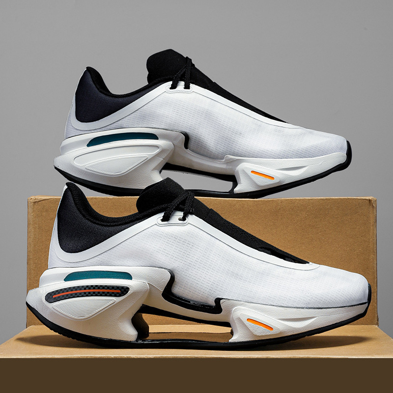 Dajueying 3.0 High for Men Trendy Support Stable Elastic Speed Cushioning Couple Morning Running Sports Shoes