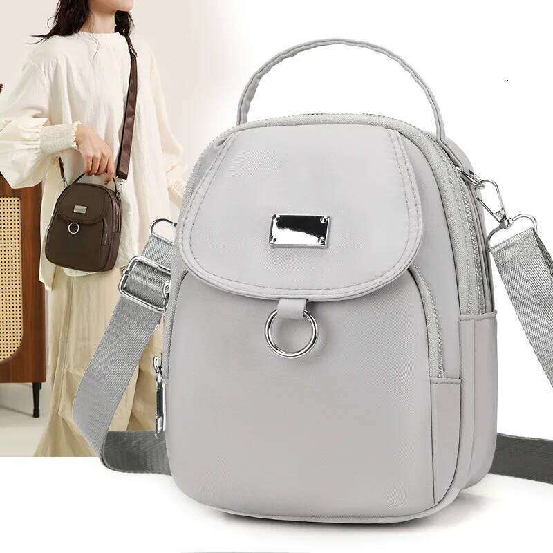 Small Canvas Women's Crossbody Bag Fashionable High-End Shoulder Handbag Large Capacity Space for Stylish Storage XJ260129