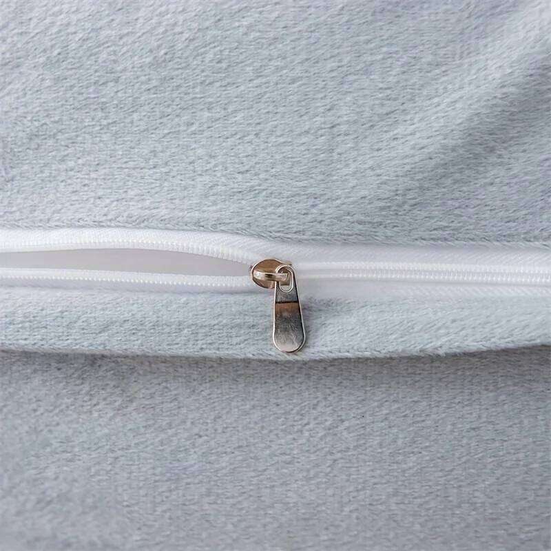 3PC Solid Plush Cover Comfortable Bedding 1 Duvet cover 2 Pillowcases Soft And Skin Friendly No Filling Four Seasons XJ260206