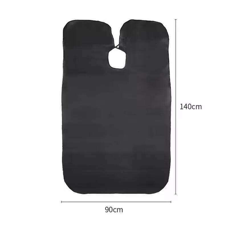Black Cutting Cape Salon cloak Waterproof Hair cutting Dyeing Clothing Shaving Apron S260205