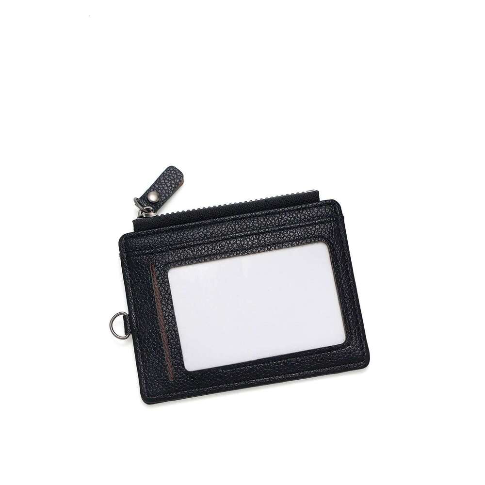 Zipper Holder - Textured Wallet with Card Slots & Cash Pocket, Slim Design, Multi-Functional Organizer for /Cards/Coins Y260206