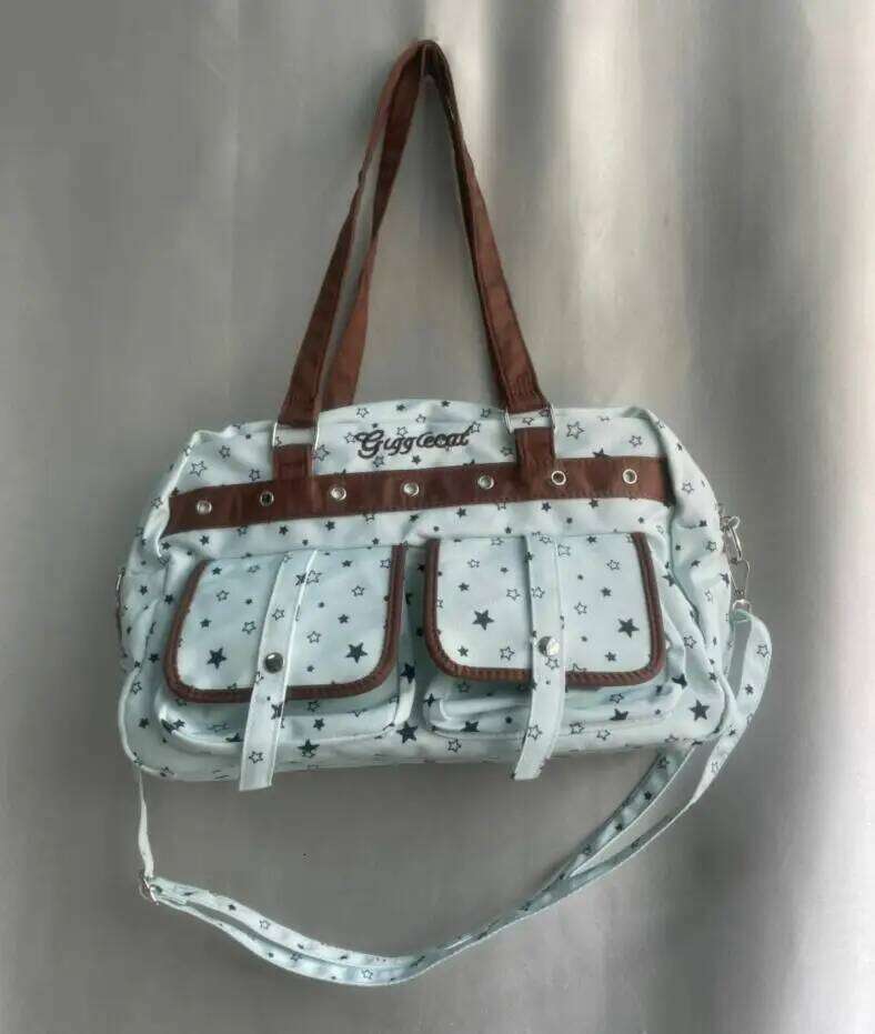 Transparent Jk Girls Kawaii Women's Handbags Casual All Match Star Print Underarm Bag Y2k Aesthetic Fashion Shoulder Bags Trendy Y260205