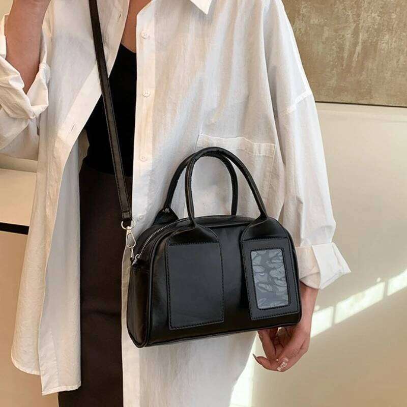 2026 New Y2K Harajuku Shoulder Women Korean Transparent Ita Crossbody Bag Female Japanese Designer Trend Handbag Purse Y260205
