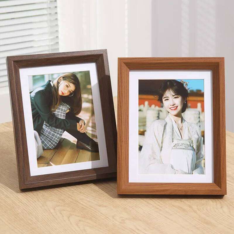 Nordic Wooden Photo Minimalist A3 A4 Frame Pictures for Wall Bedroom Living Room Ornament Christmas Gift Home Decor S260205 3 ab1