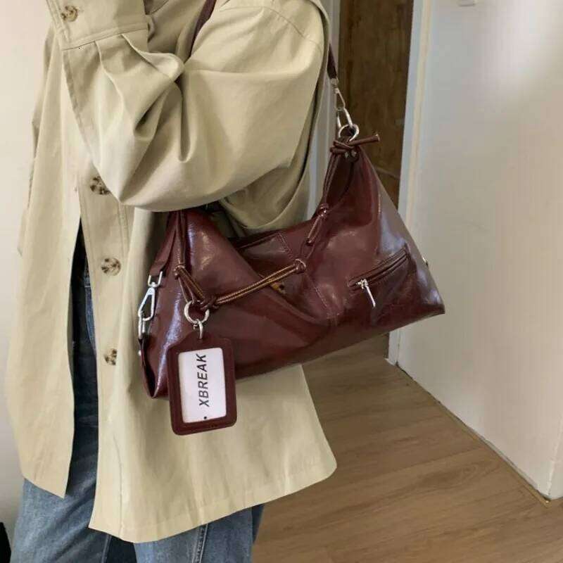 Lavish One Shoulder Versatile Crossbody Retro Work Travel Stylish Female Bag Suitable For A Business Trip Y260205