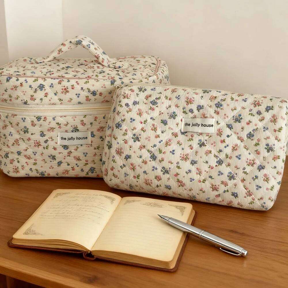 Organizers Cosmetics Women's Necessaire Gifts for Women Large Capacity Vanity Toiletry Bag Pouch Makeup Y260206