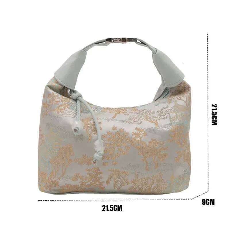 New Chinese Style Fine Embroidery Ladies Handbags Summer Fashion Shoulder Bag Crossbody Daily Party Tote Handbag for Women Y260205