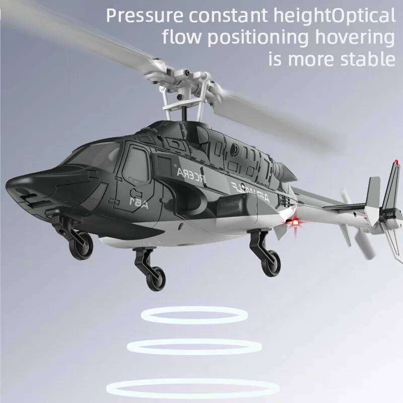 A61 RC 2.4G 6-Aixs Gyroscope 4CH Altitude Hold Optical Flow Brushless Remote Control Helicopter Toys for Kid Adult 26Y0207