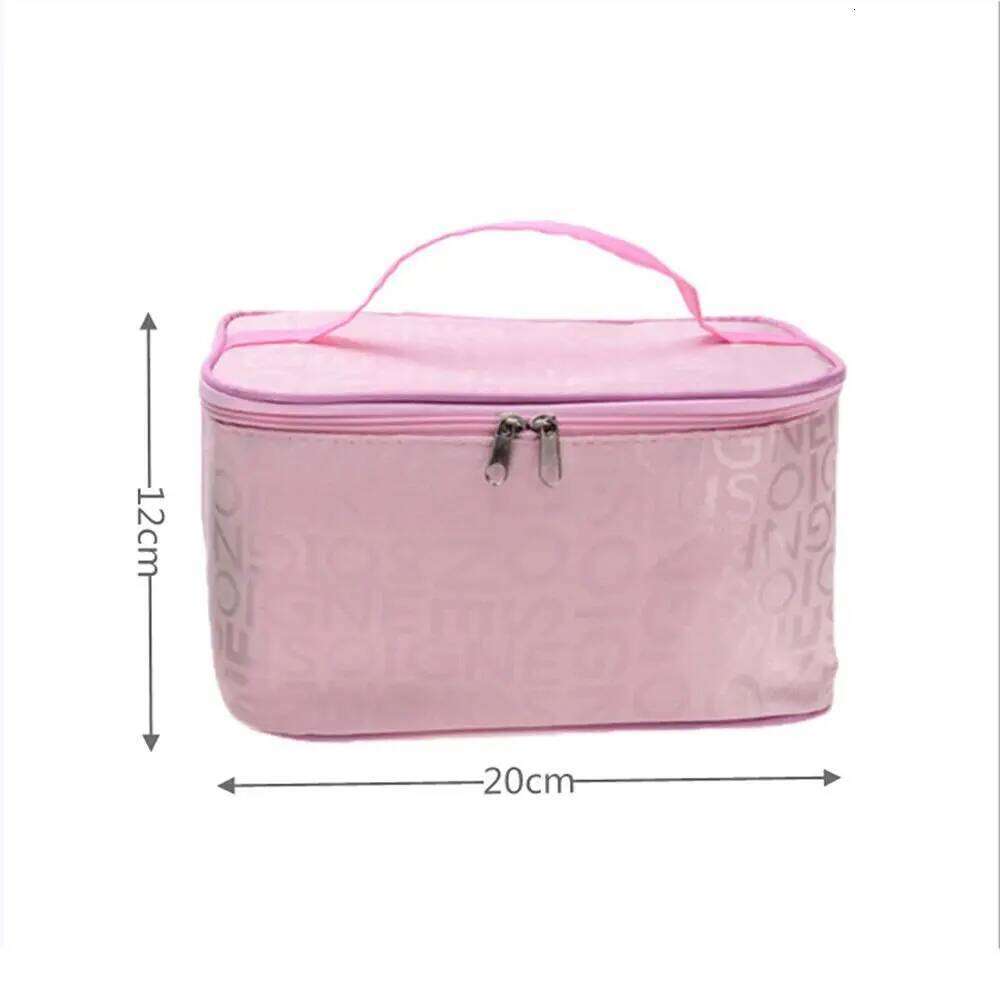 Portable Storage Organizer Bag Large Capacity Makeup Accessory Toiletry Handbag Waterproof Cosmetic Pouch Outdoor Y260206