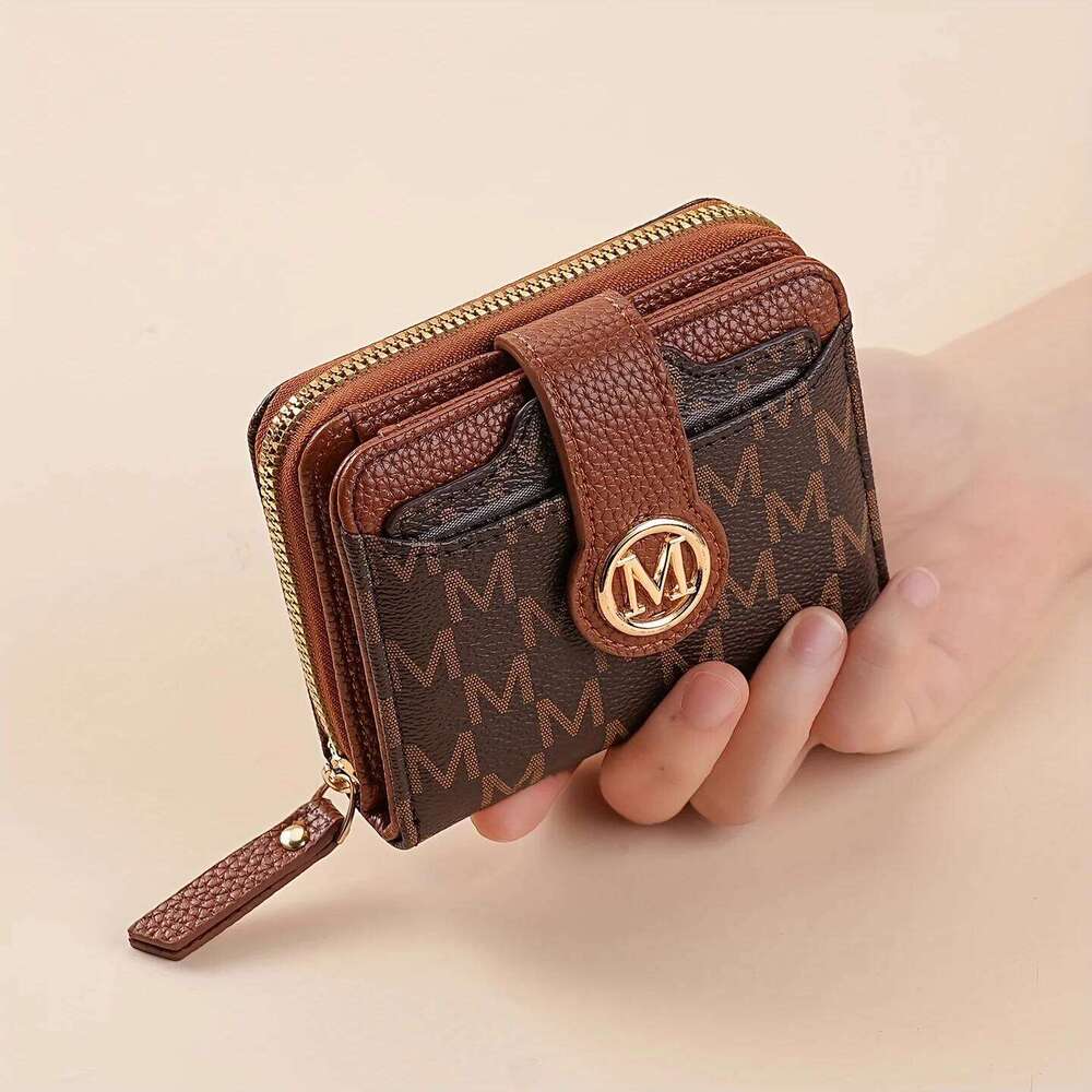 Women's Wallet Multiple Card Slots, Cash Pocket, Retro Style, Mini Purse, Minimalist Charm, Travel Accessory, Daily Essentials Y260206