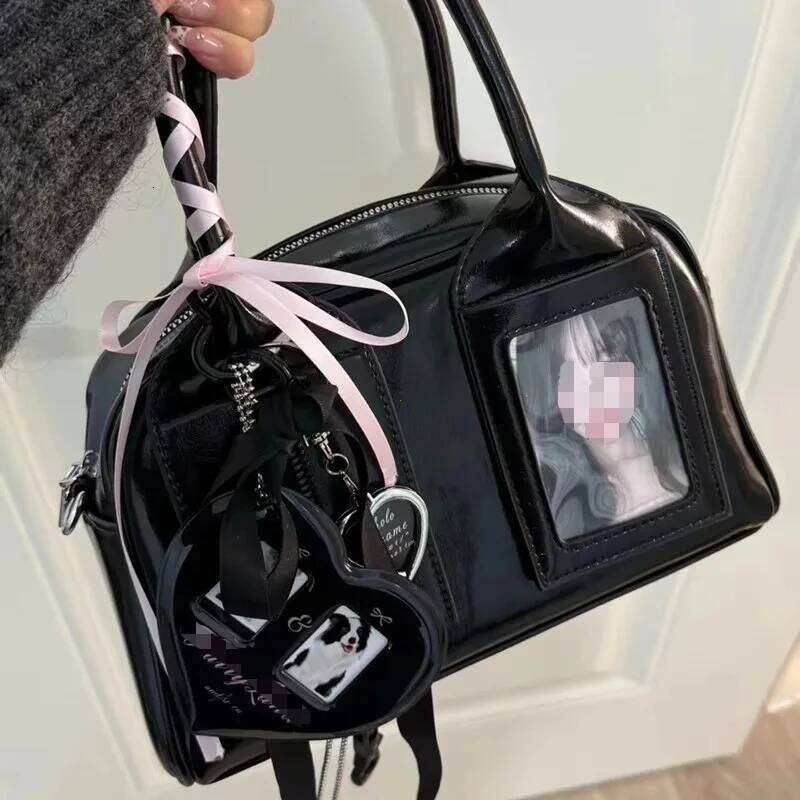 2026 New Y2K Harajuku Shoulder Women Korean Transparent Ita Crossbody Bag Female Japanese Trend Handbag Purse Z260207 - view 4