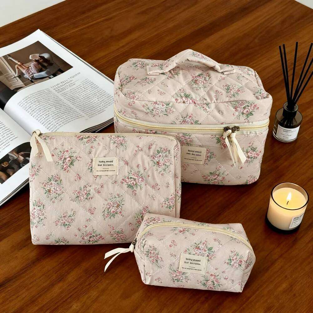 and Cosmetics Organizer Women's Necessaire Gifts for Women Makeup Travel Bag Large Capacity Pouch Y260206