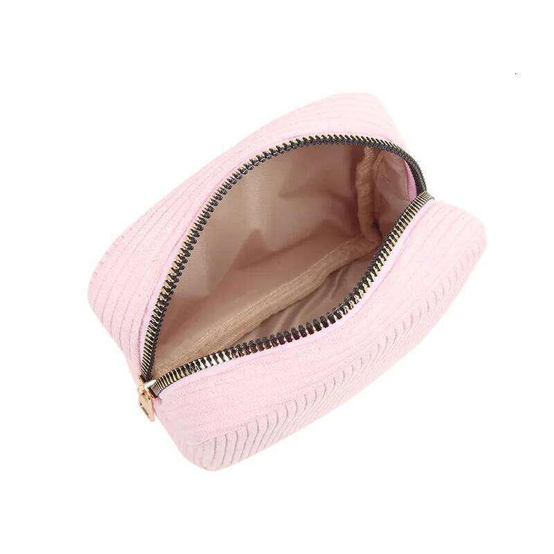 Ins fashion Plush Mini Cosmetic Storage Pouch Women Portable Makeup Lipstick Sanitary Napkins Travel Organizer Bags Small Bag Y260206