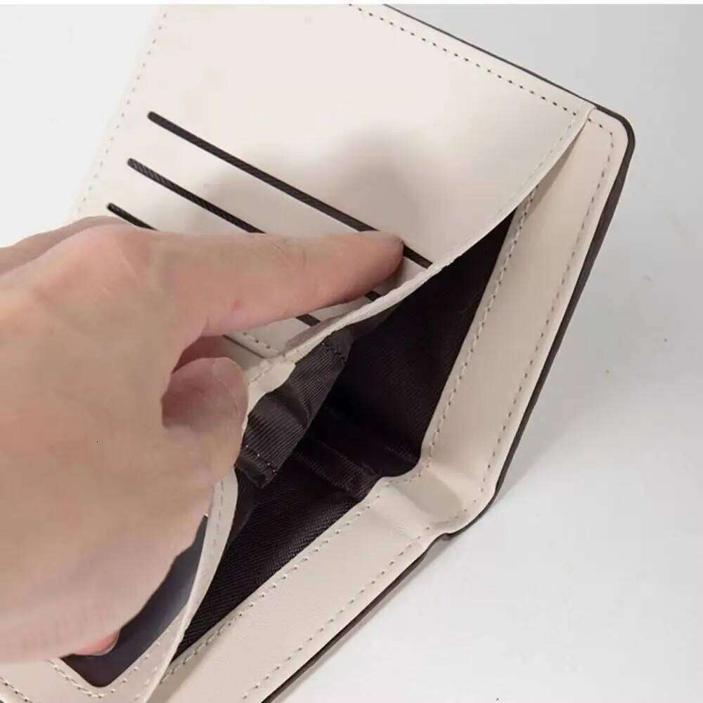 Slim PU Leather Short INS Multi-Cards Coin Purse Small Flowers Card Bag Wallet Zipper Hasp For Women Girl Y260206