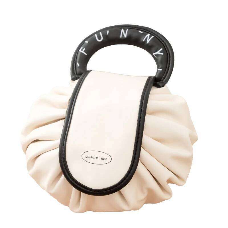 Lazy Person's Large Capacity Travel Cosmetic Drawstring Wash Makeup Pouch for Men And Women Easy to Carry Storage Bag Y260206