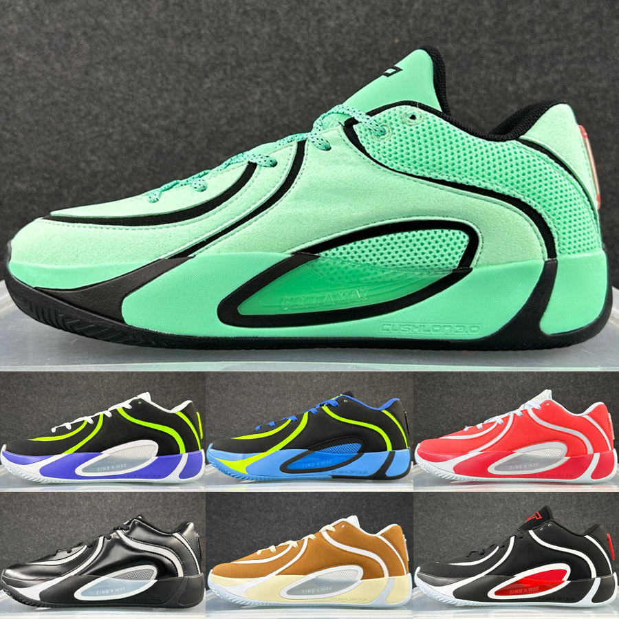 Top Tatums 4 Basketball Shoes For Men 4s Jump Mans Designer Trainers StLouis Bloodline Green Glow Black Green Glow Smoke Grey Outdoor Mens Sneakers Size 40-46