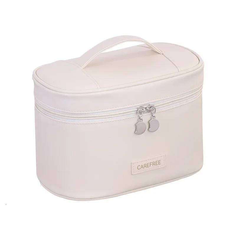 Multilayer Makeup Women Large Capacity Travel Cosmetic Organizer with Brush Holder Waterproof Toiletry Bag for Bathroom Y260206