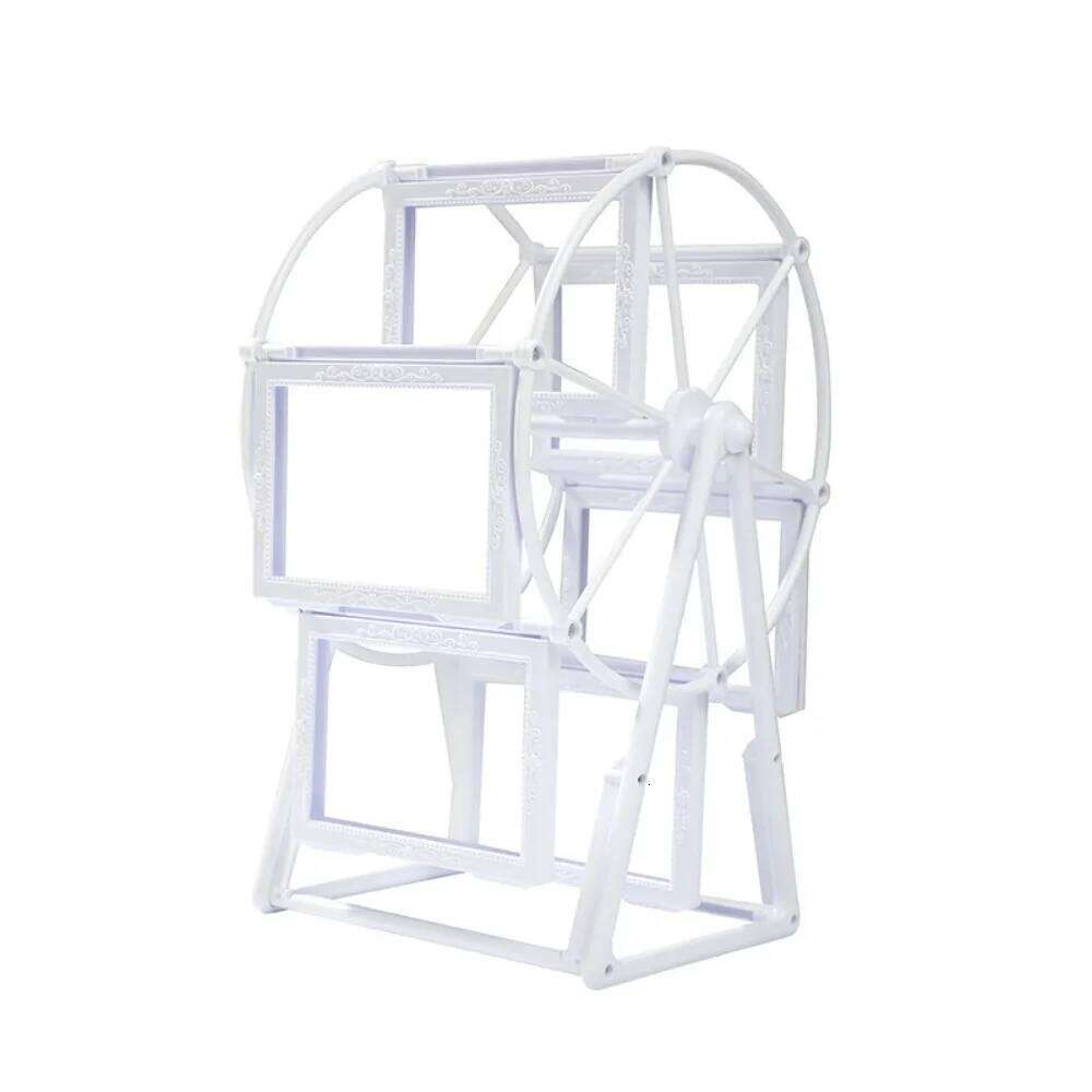Lightweight Rotating Windmill Unique Design Stable Ferris Wheel Photo Holder Simple DIY Picture Frame Bedroom S260205