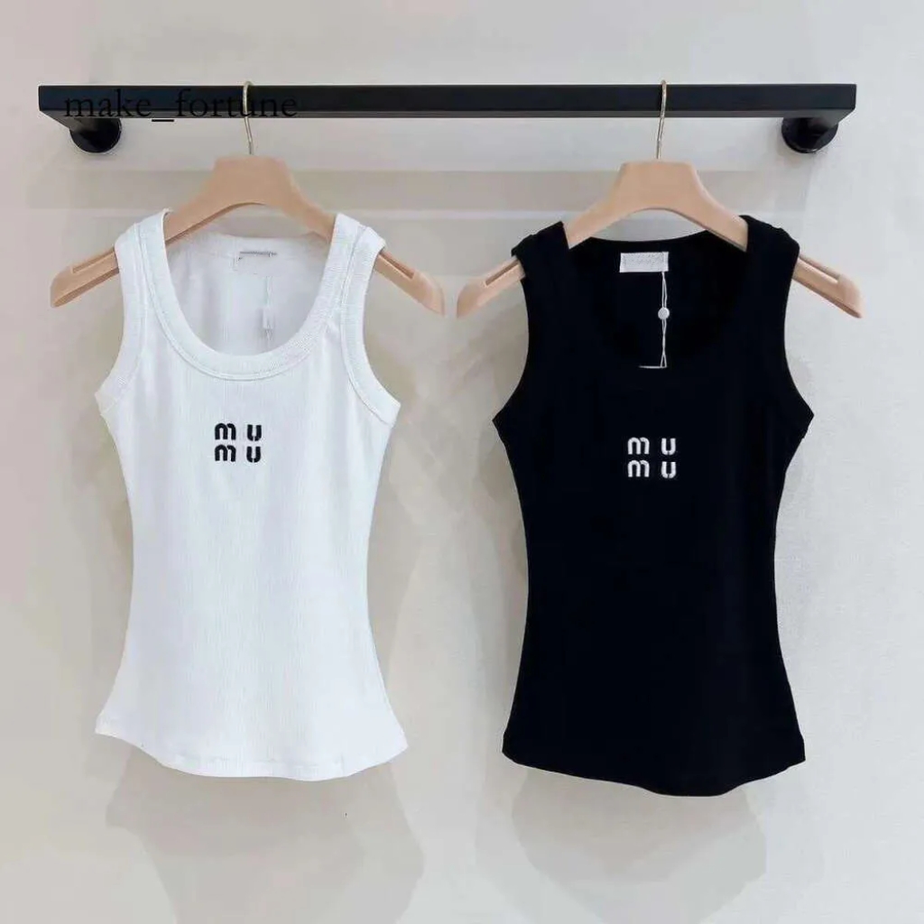 womens tanks top designer tank top women tank tops designer luxury vest sleeveless camis pure cotton fashionable knitted camisole tees