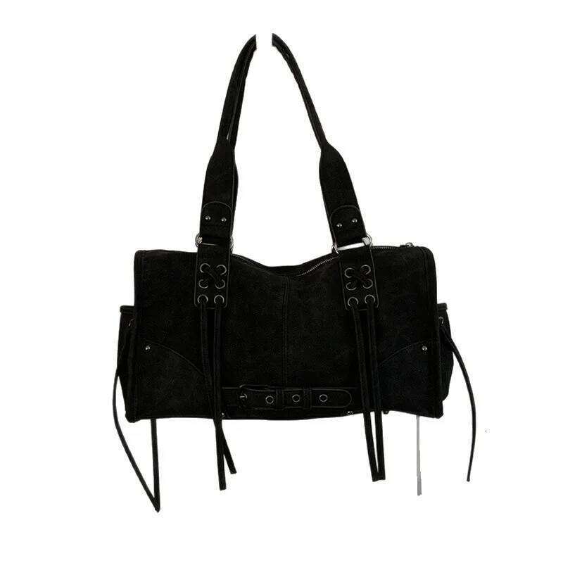 Retro Versatile Handheld Motorcycle 2025 New Simple Pillow Premium Shoulder Large Capacity Underarm Bag Y260205