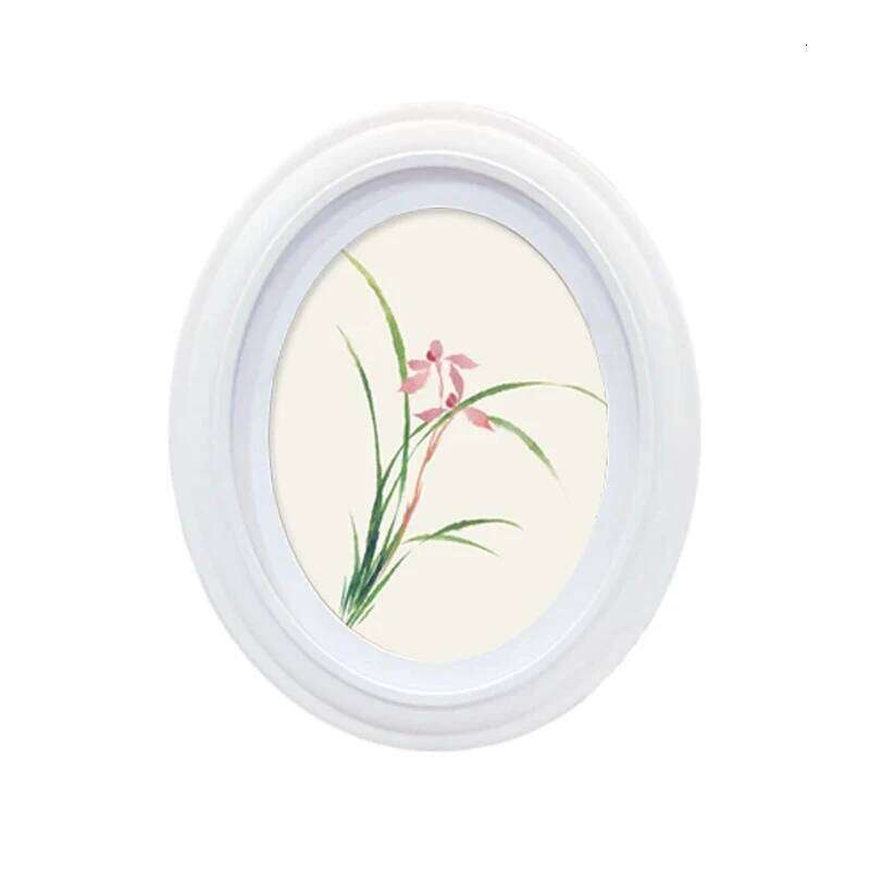 7/10 Inch Oval Wall Hanging European Style Creative Retro Decoration Wedding Photo Studio Art Picture Frames S260205